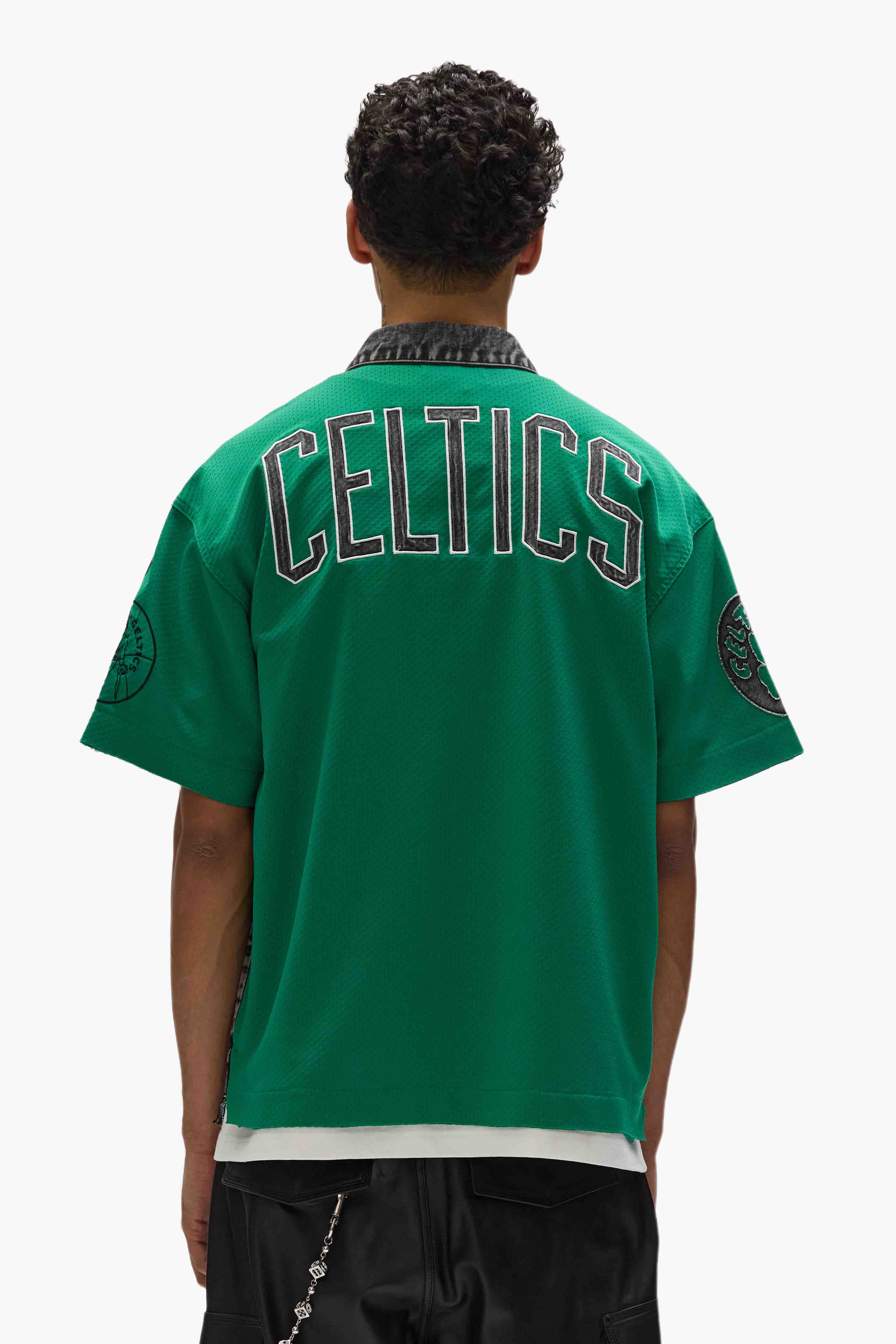 Boston Celtics Snap Shirt - Image 3