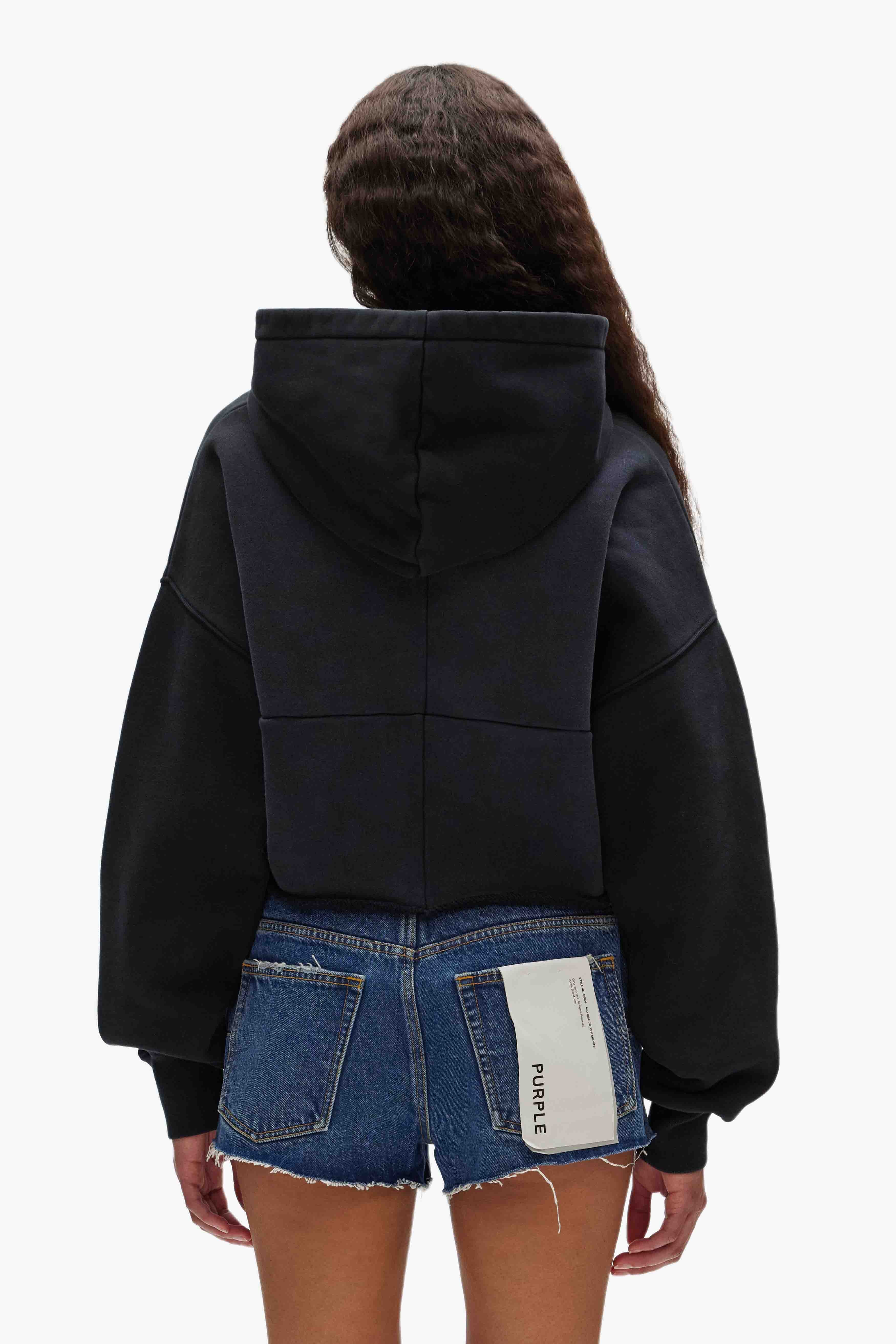 Crystal Cropped Hoodie - Image 3