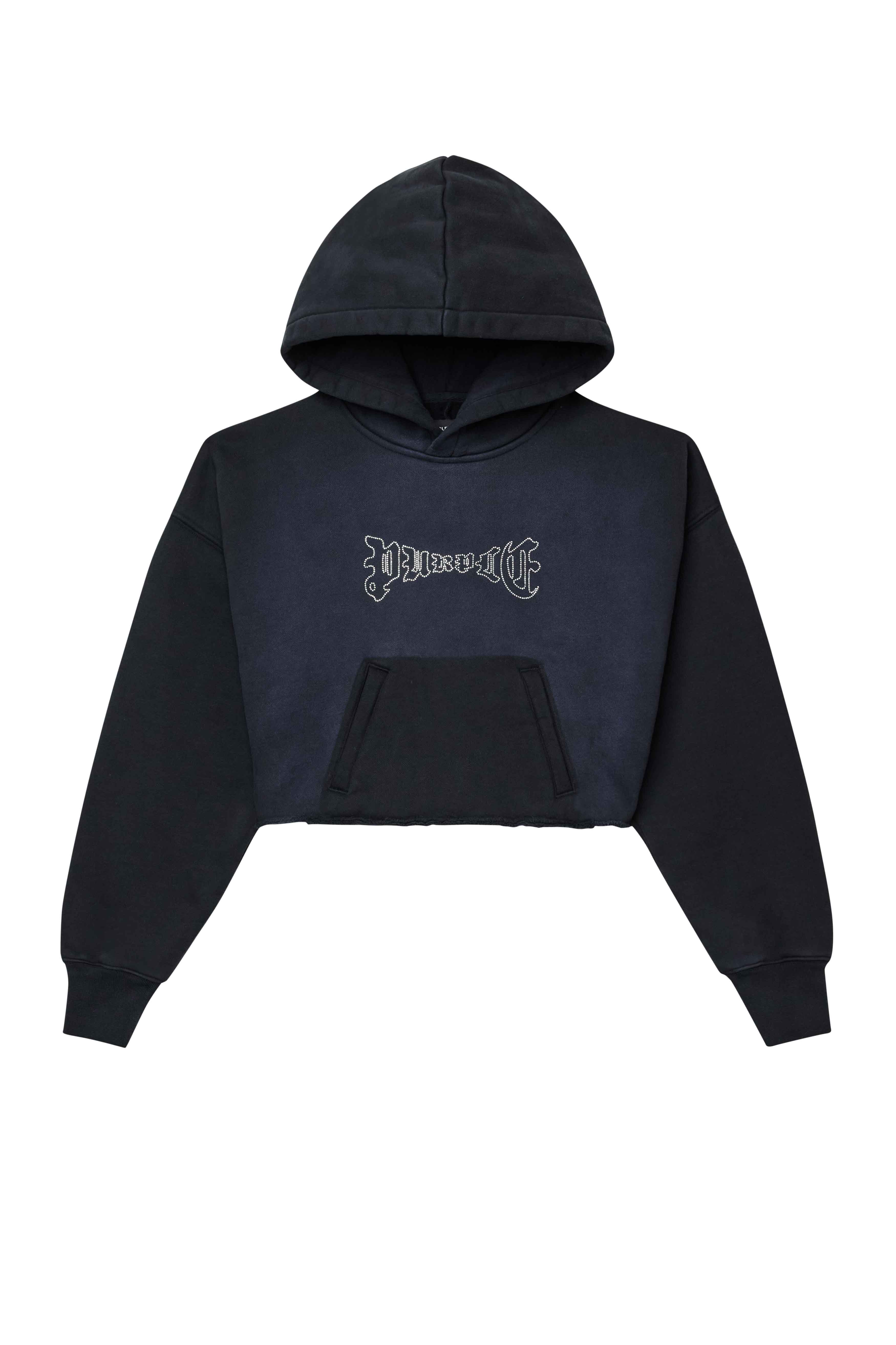 Crystal Cropped Hoodie - Image 5