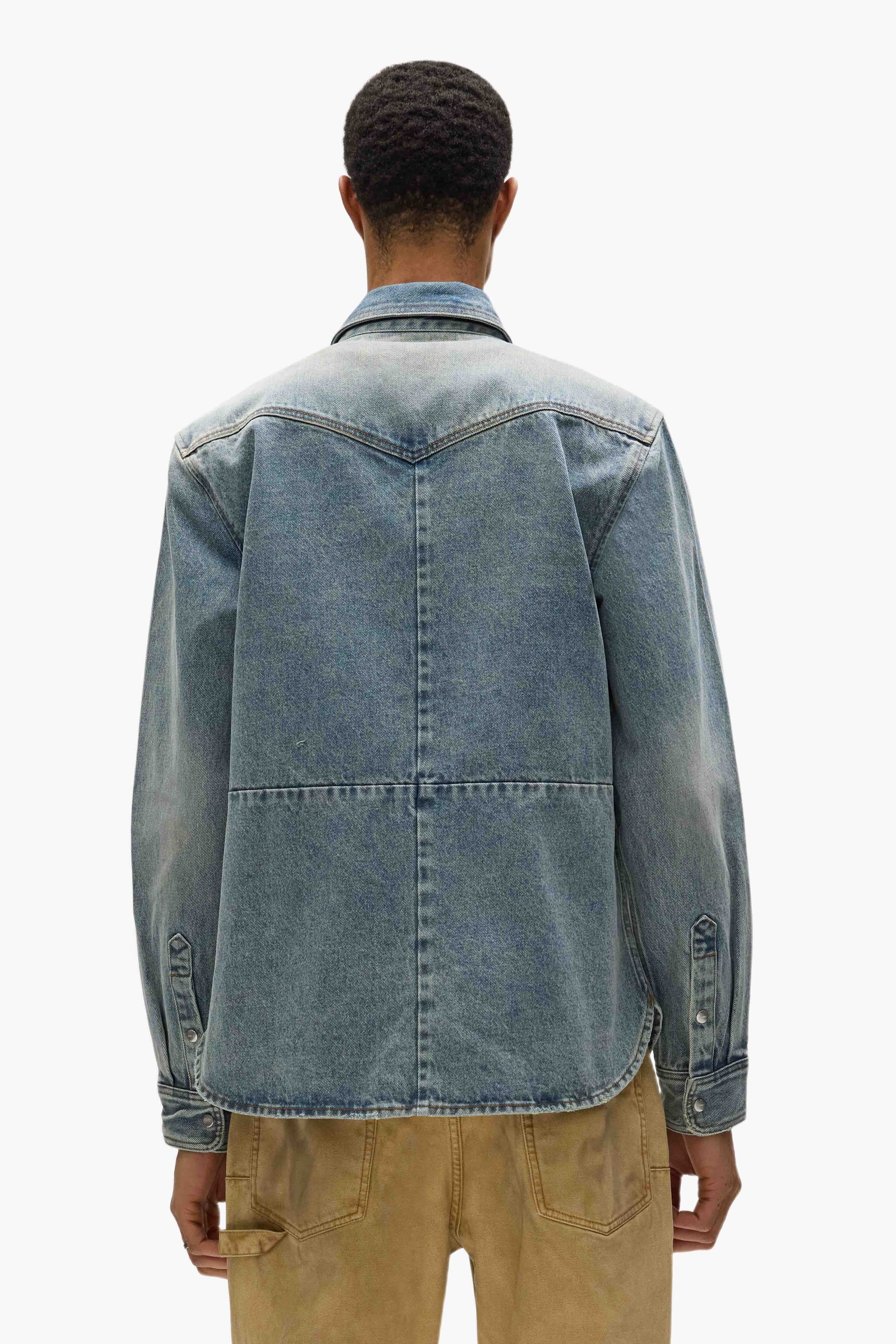 Double Pocket Western Shirt - Image 3