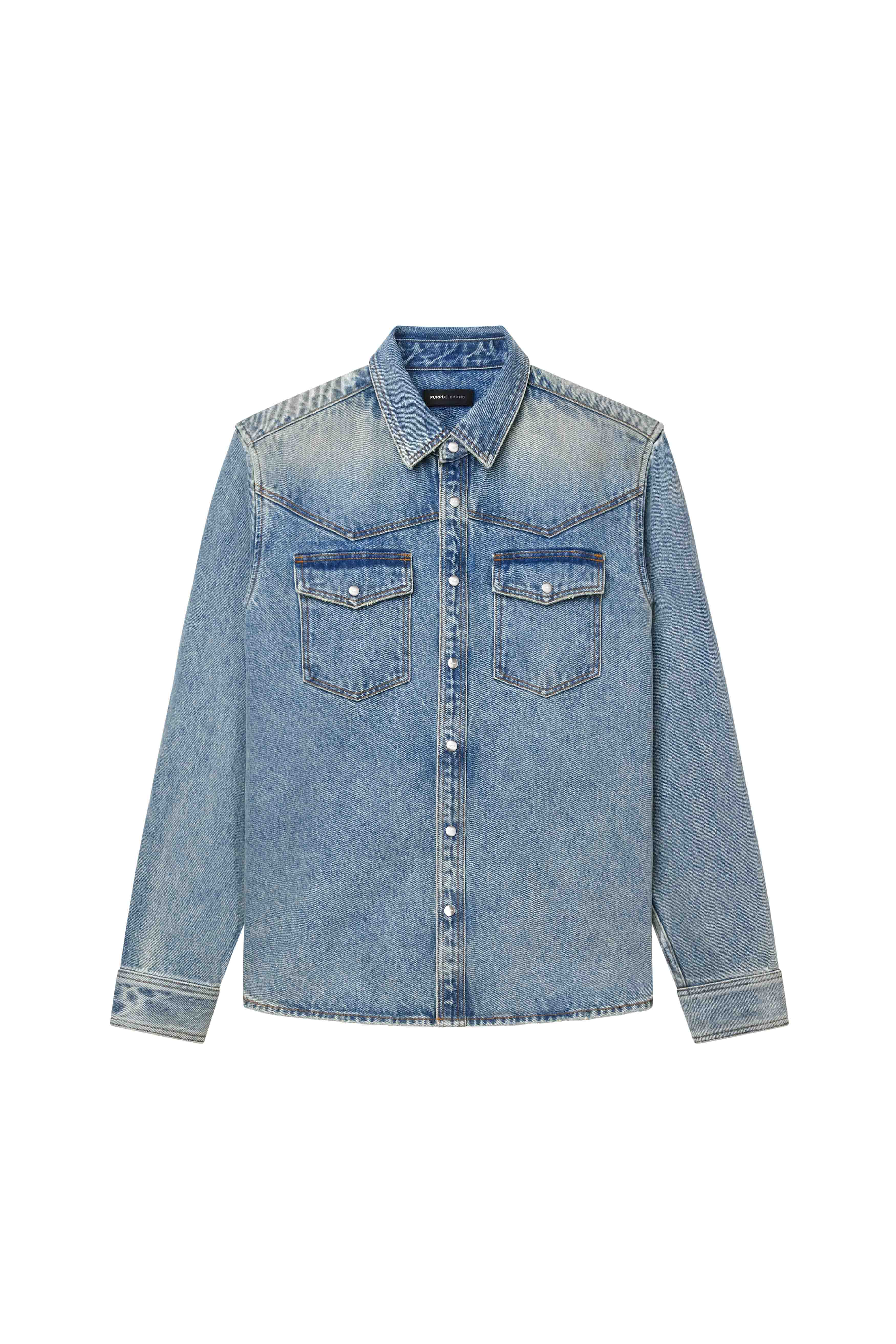 Double Pocket Western Shirt - Image 4