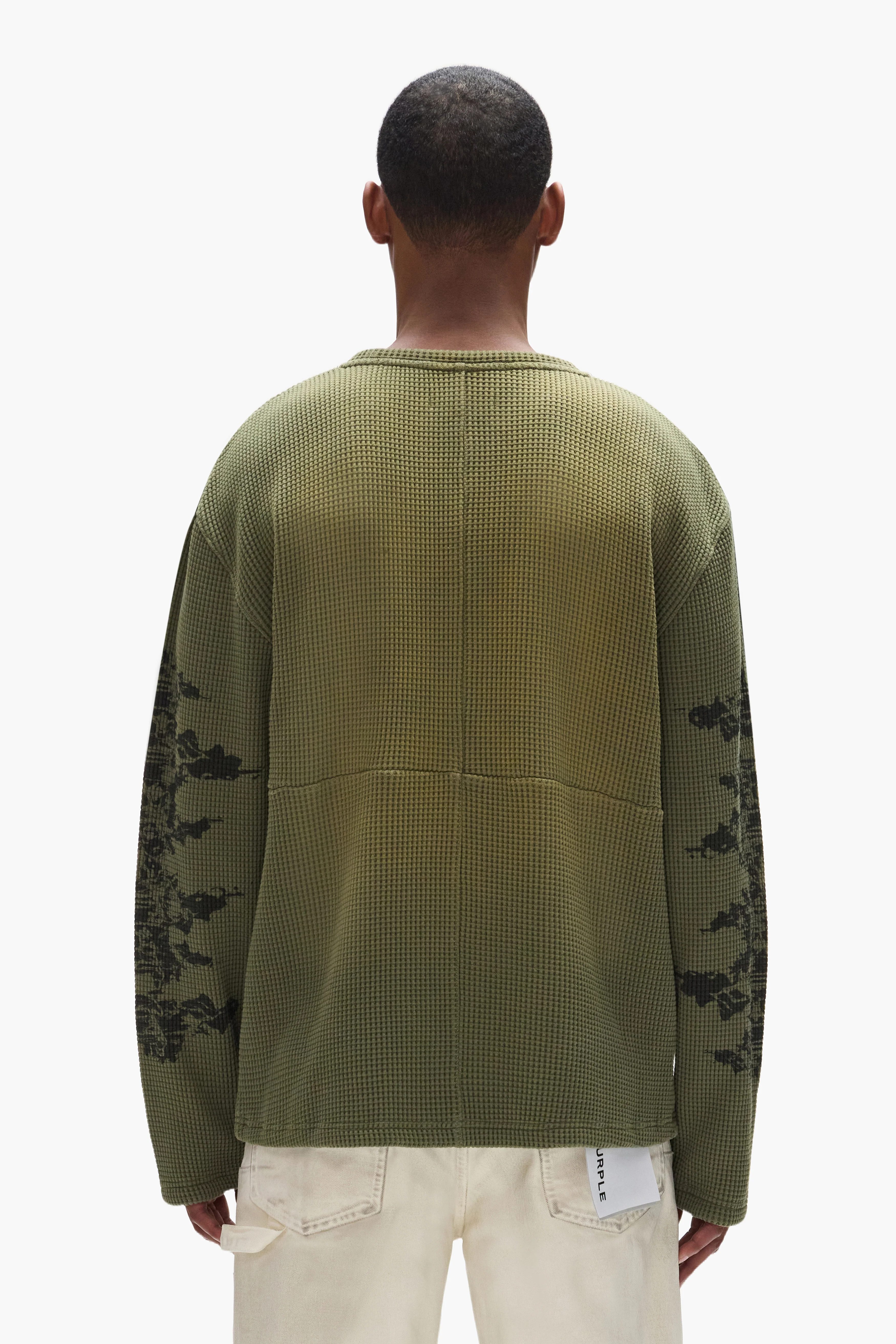 Flames Waffle Knit - Image 2