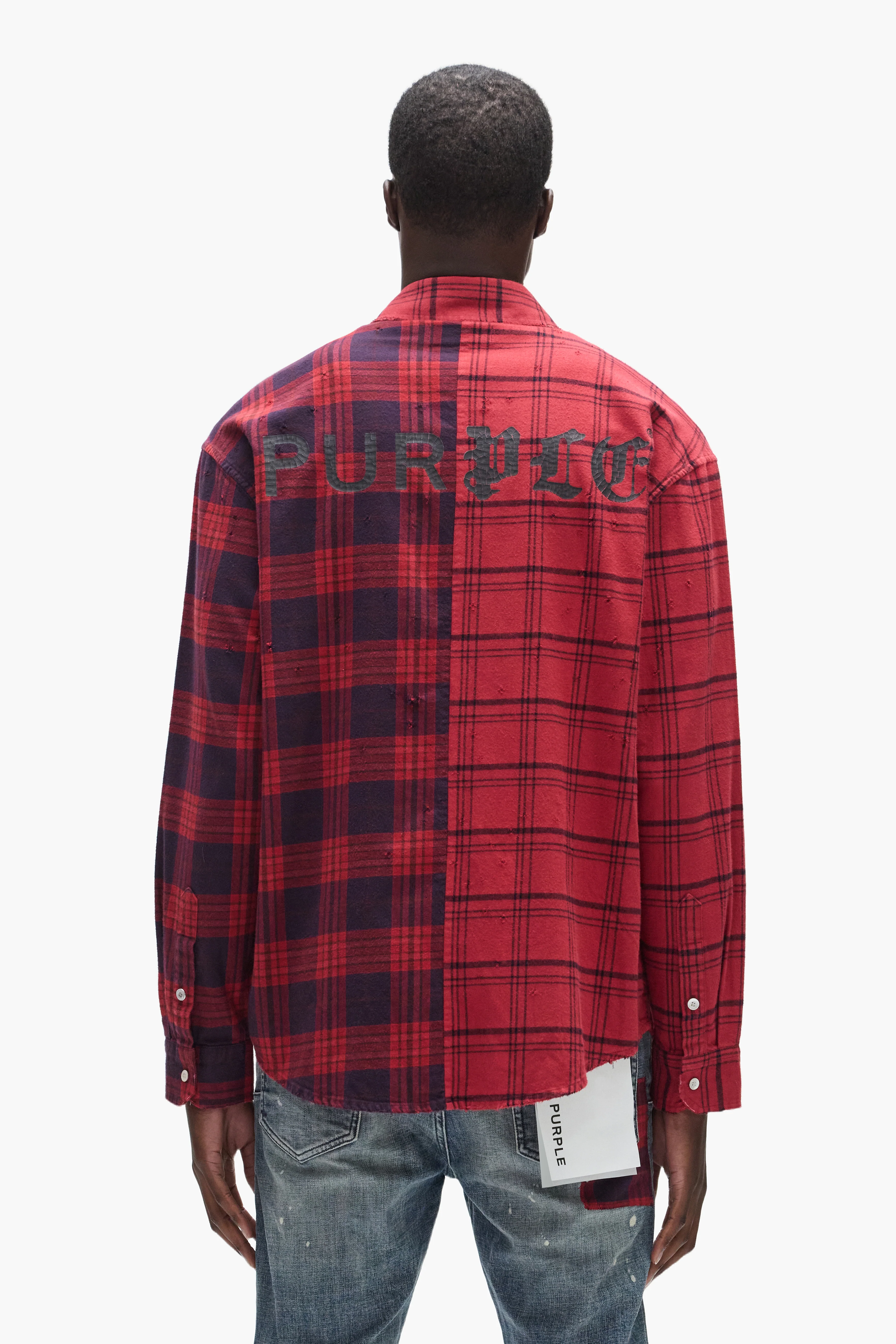 Half & Half Flannel Shirt - Image 4