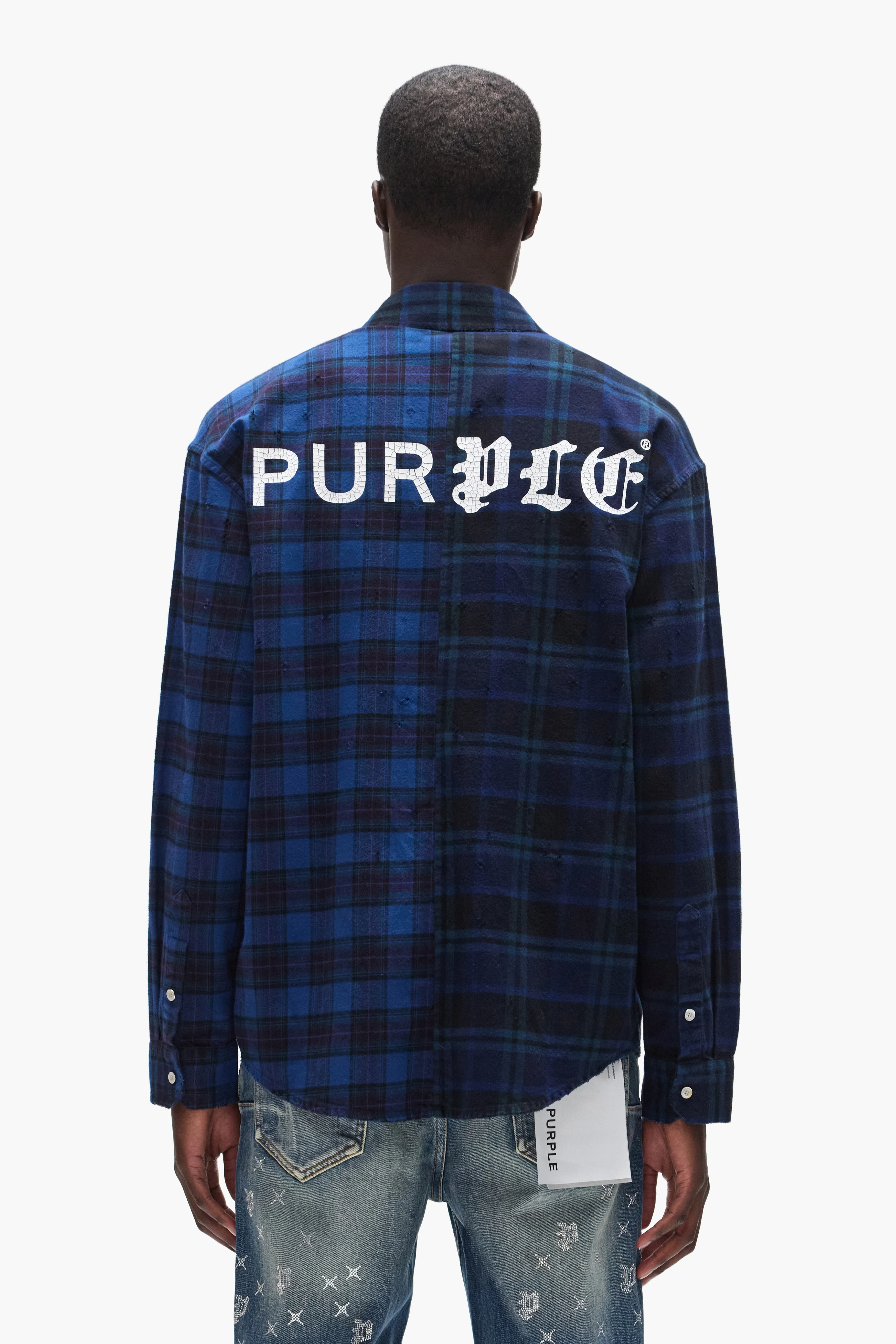 Half & Half Flannel Shirt - Image 3