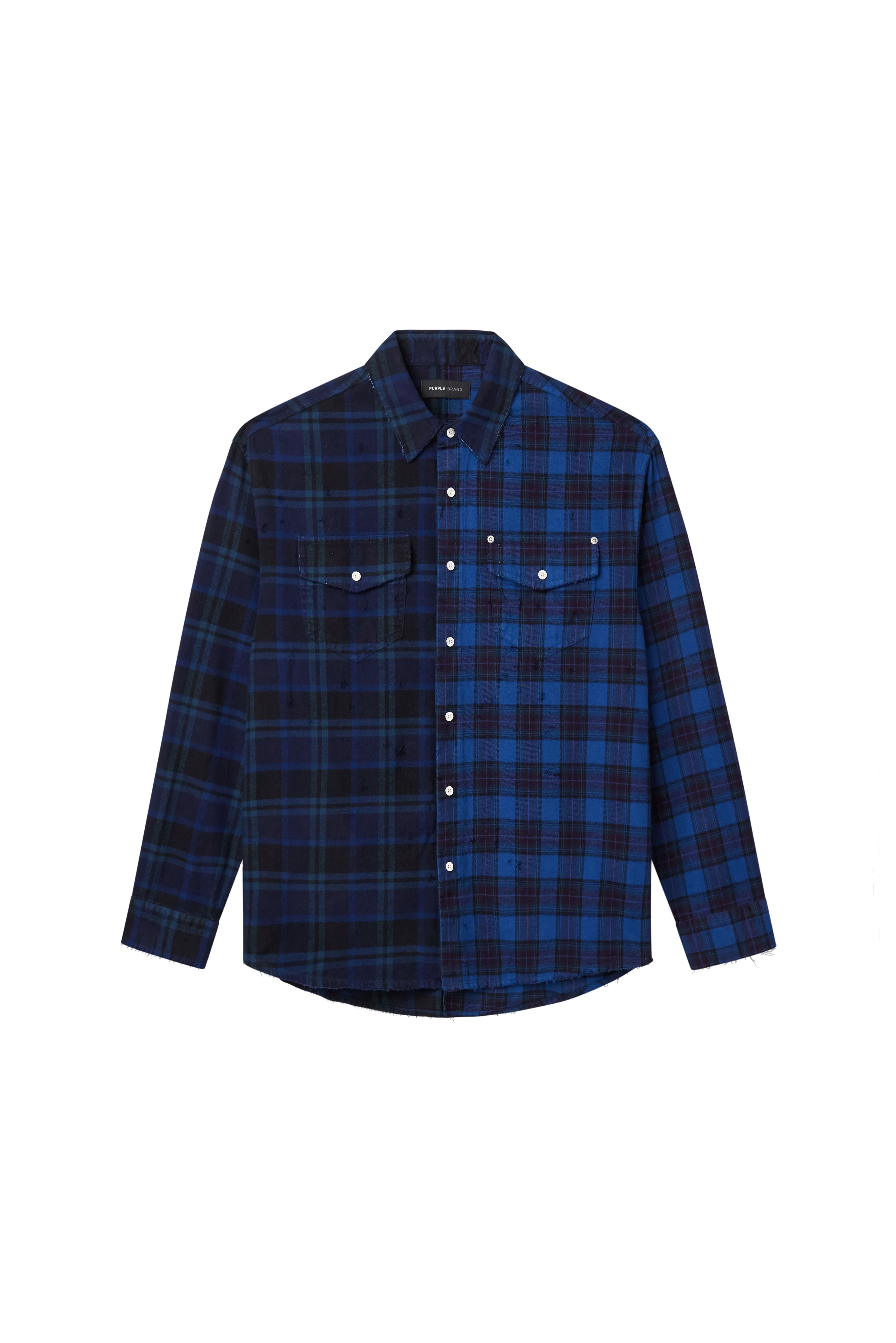 Half & Half Flannel Shirt - Image 5