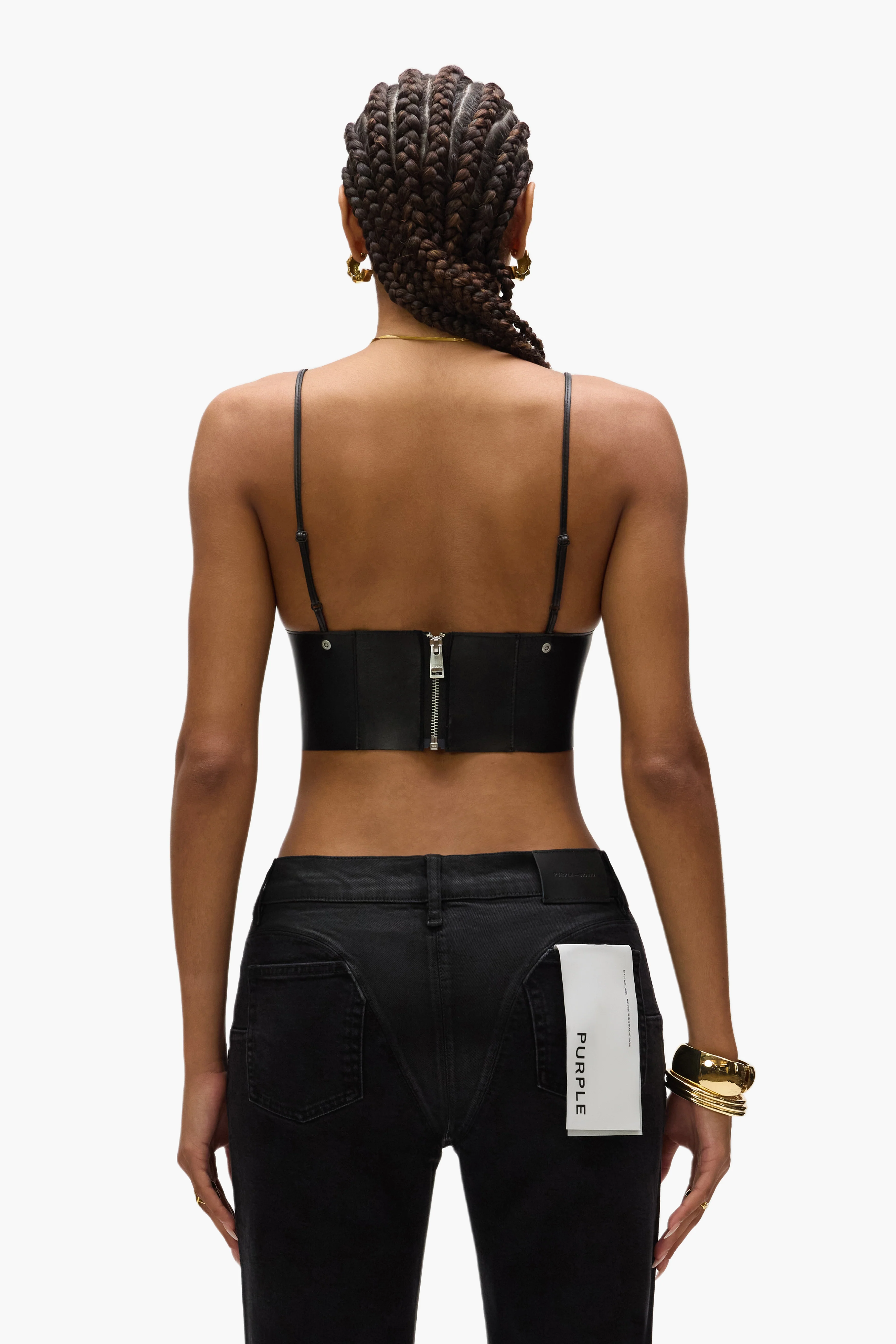 Leather Bralette - Image 3