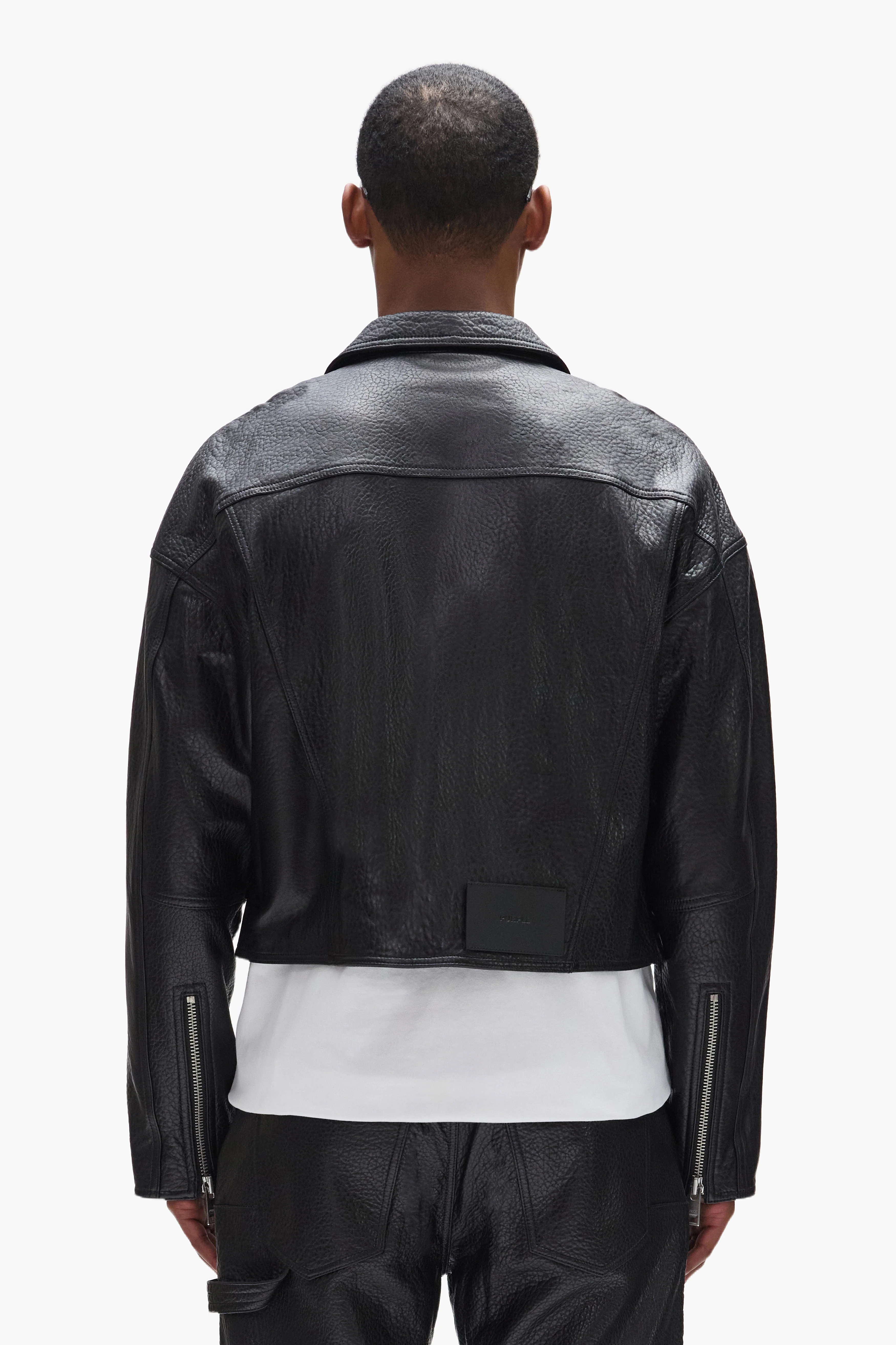 Leather Carpenter Jacket - Image 4
