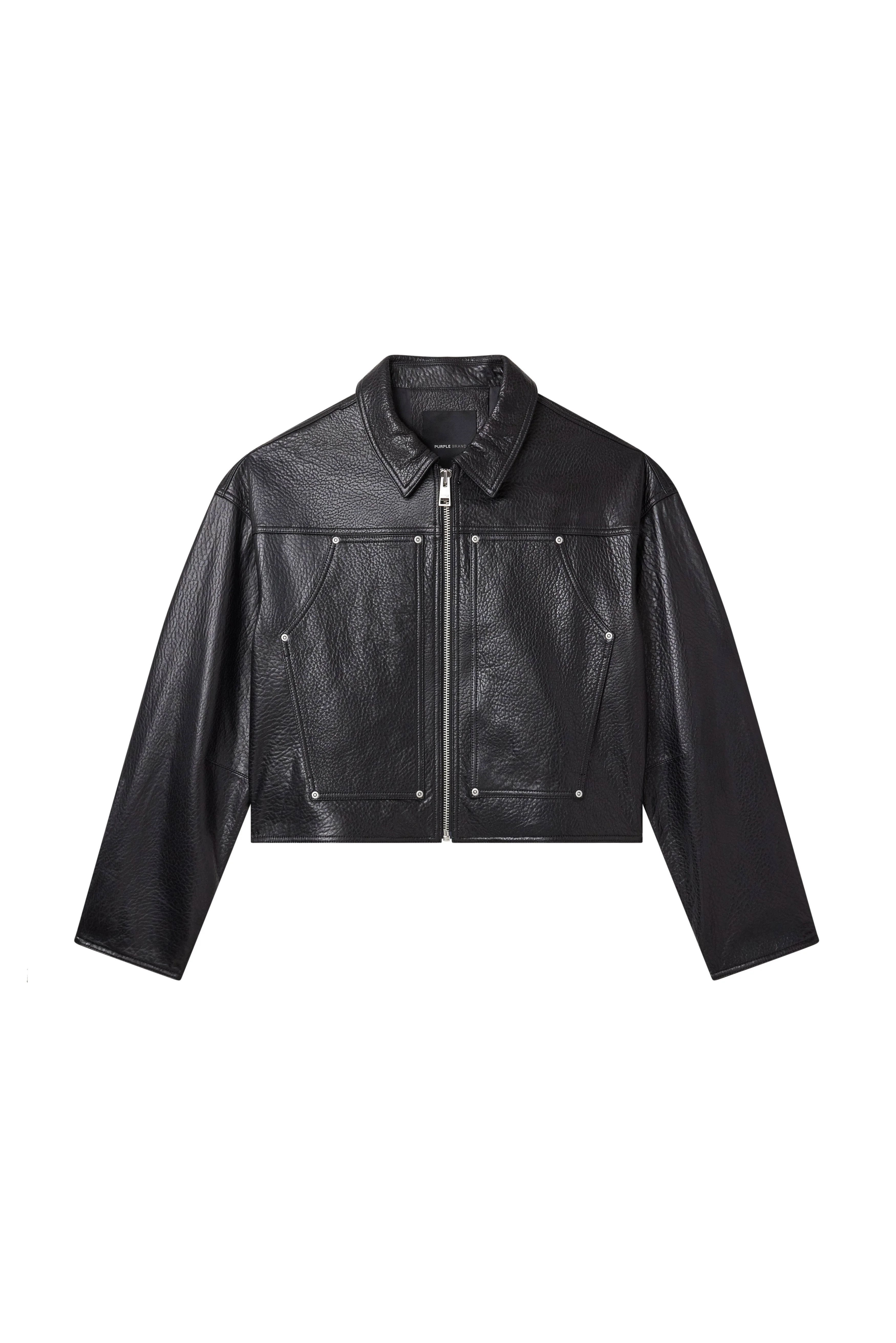 Leather Carpenter Jacket - Image 5