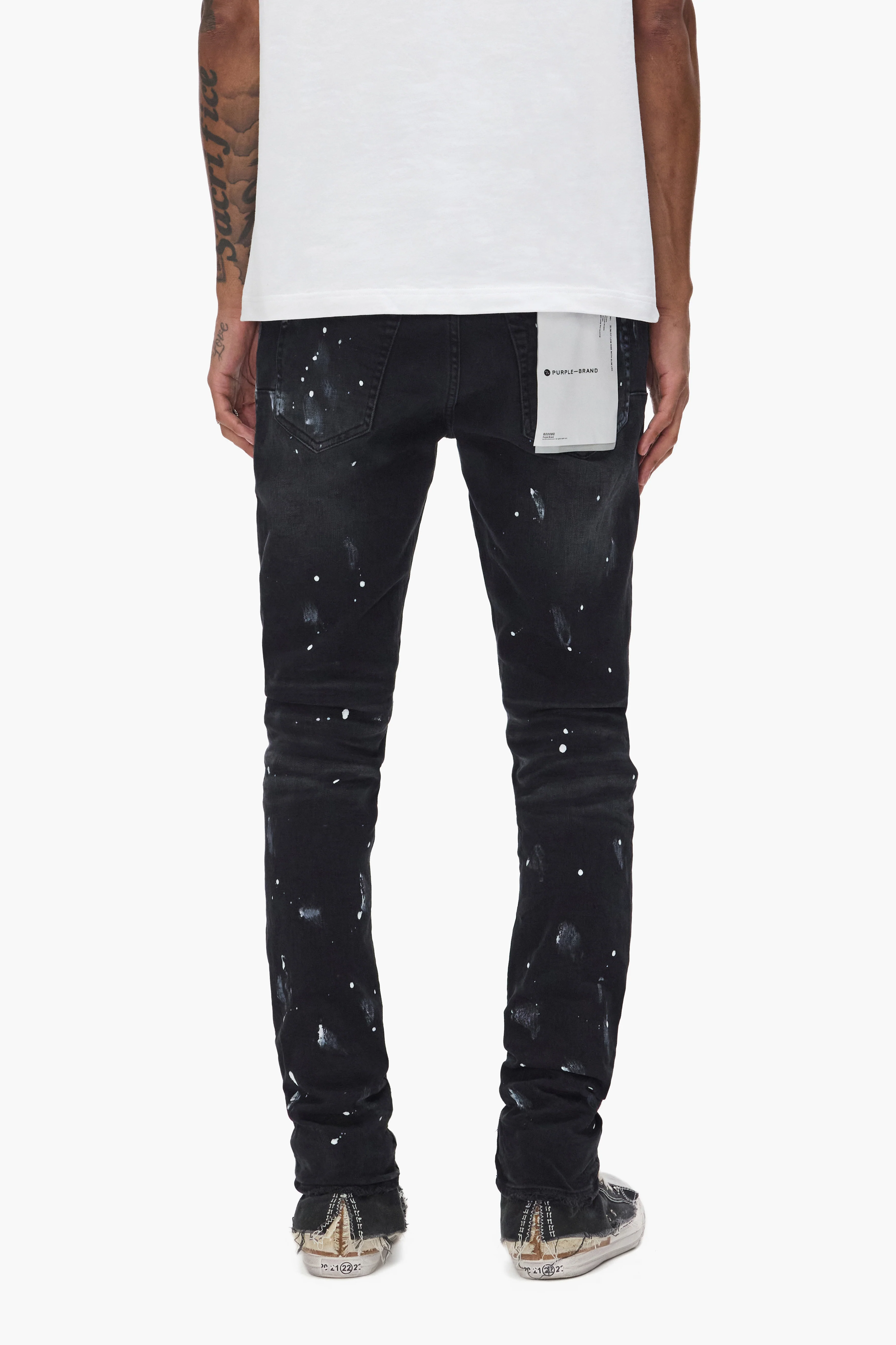 P001 Black Resin Knee Slit - Image 3