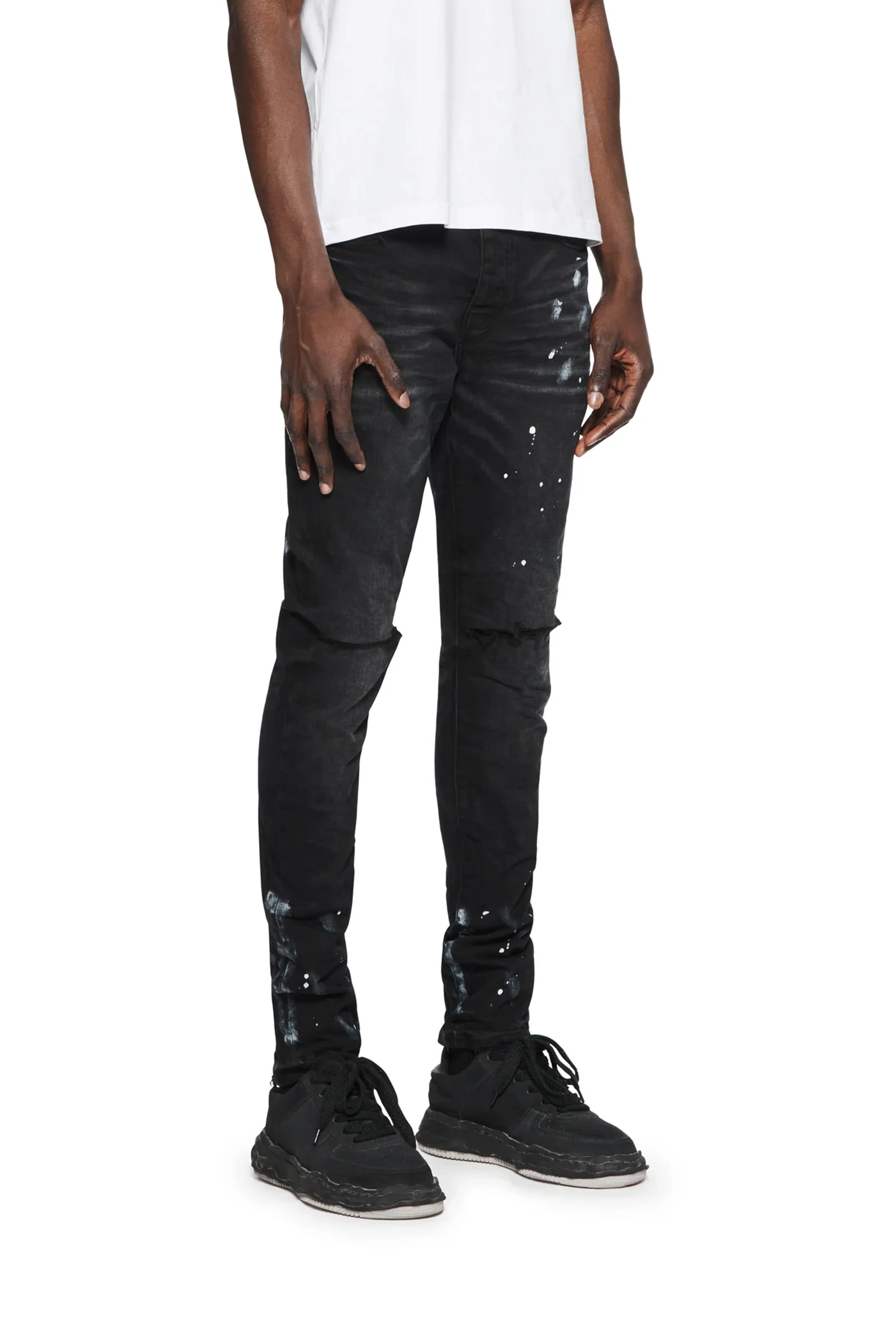 P001 Black Resin Knee Slit - Image 6