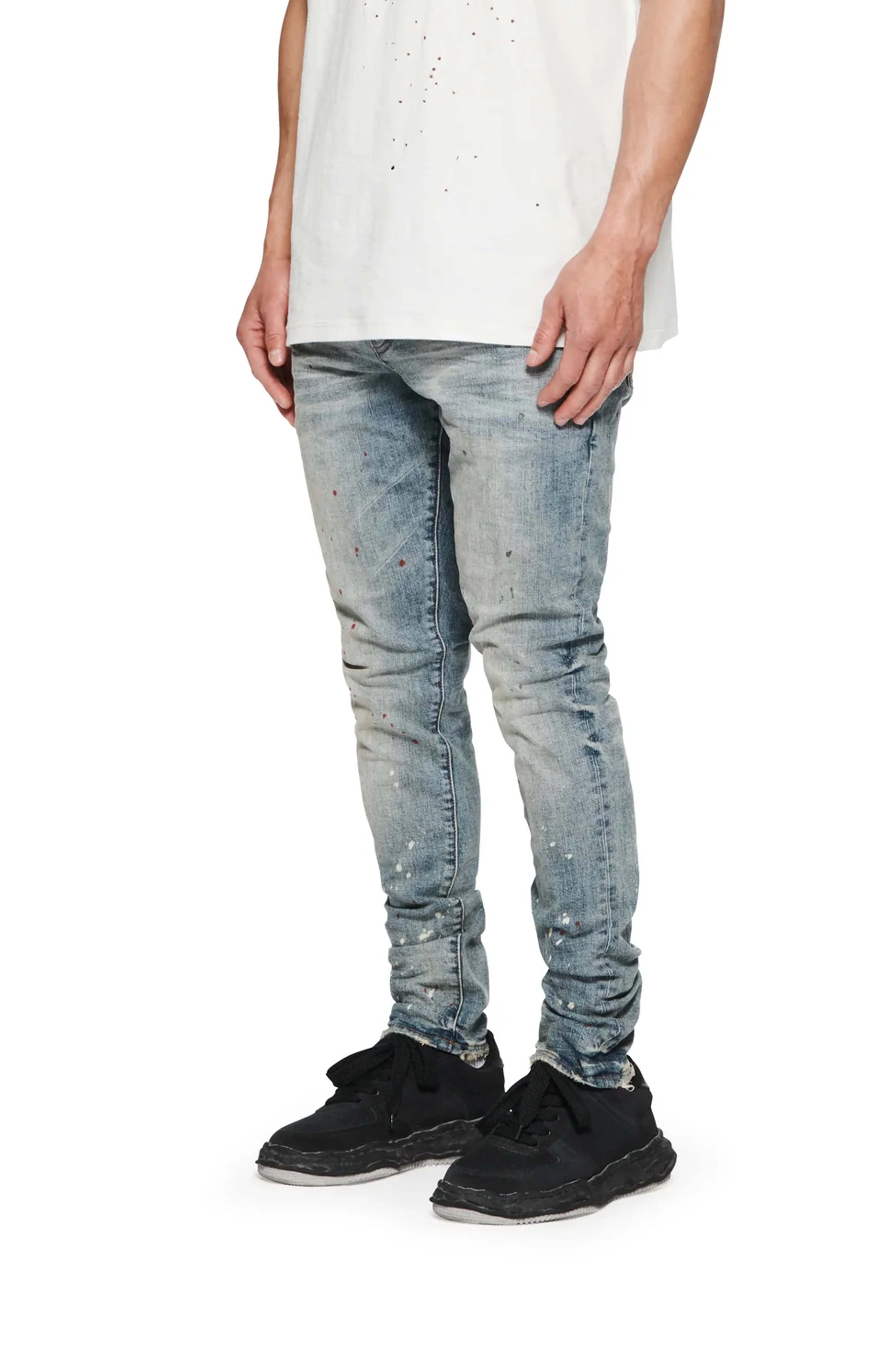 P002 Vintage Spotted Indigo - Image 3