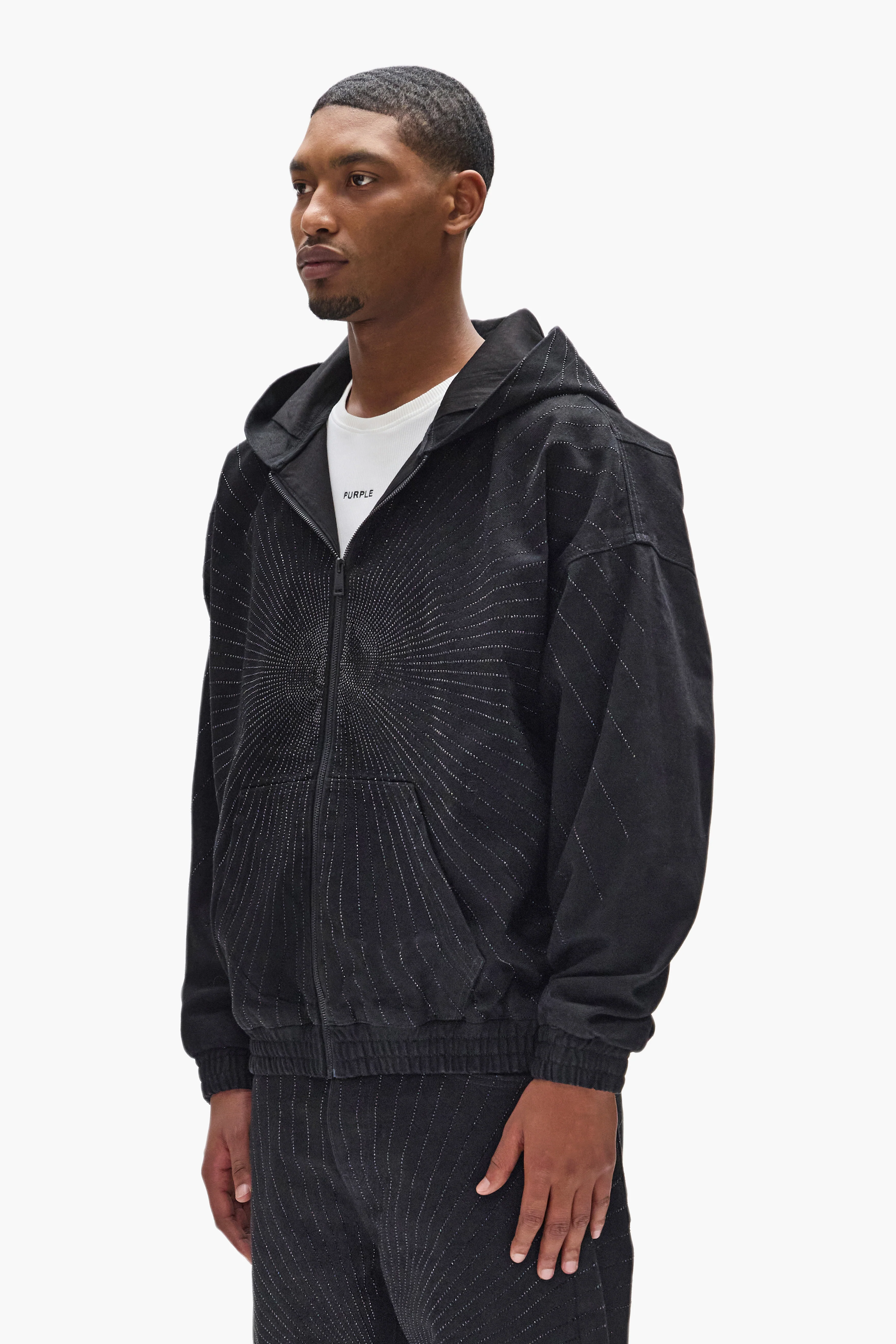 P025 Radial Hotfix Hoodie - Image 3