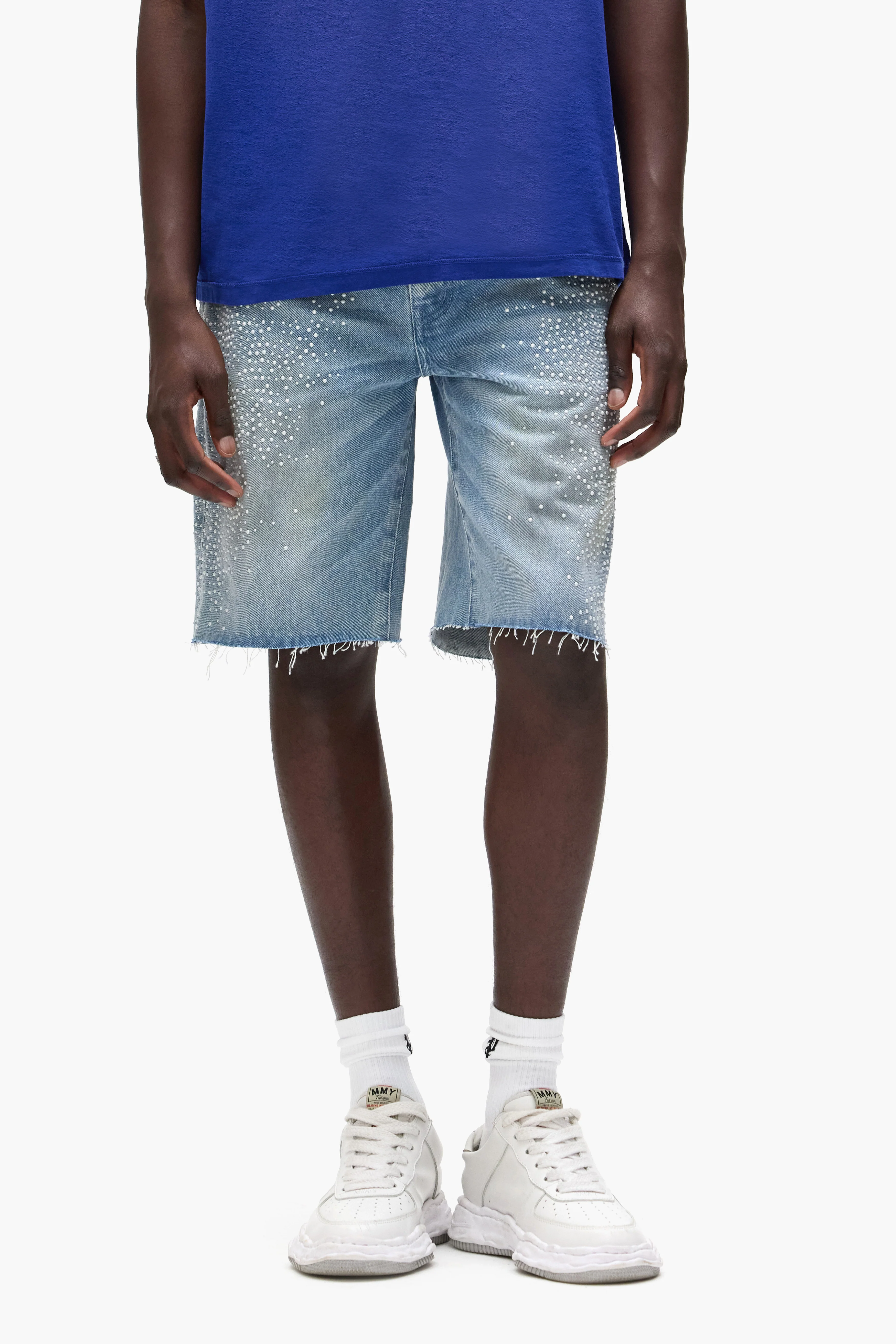 P059 Hotfix Pearl Shorts - Image 4