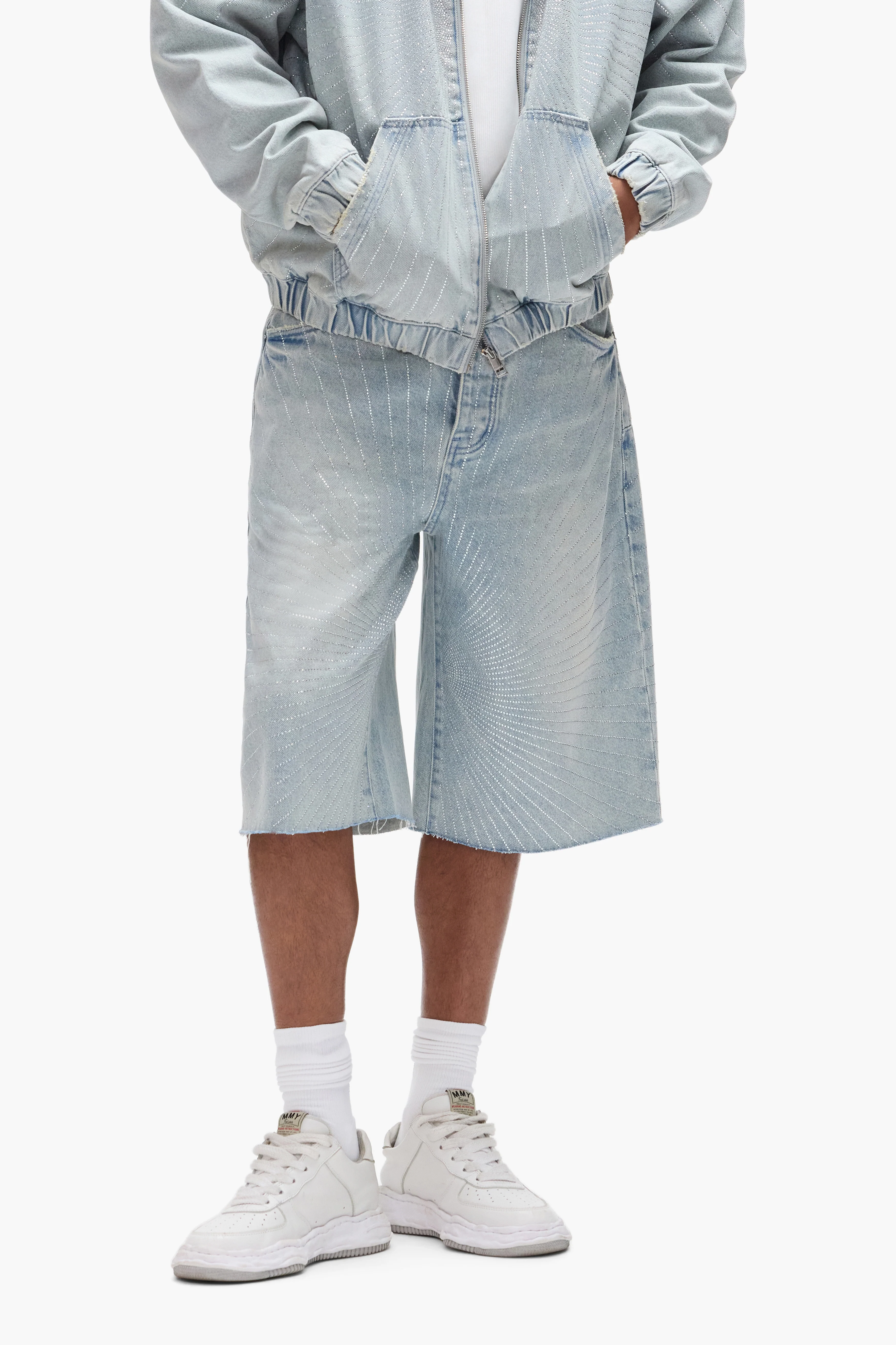 P070 Radial Hotfix Shorts - Image 4