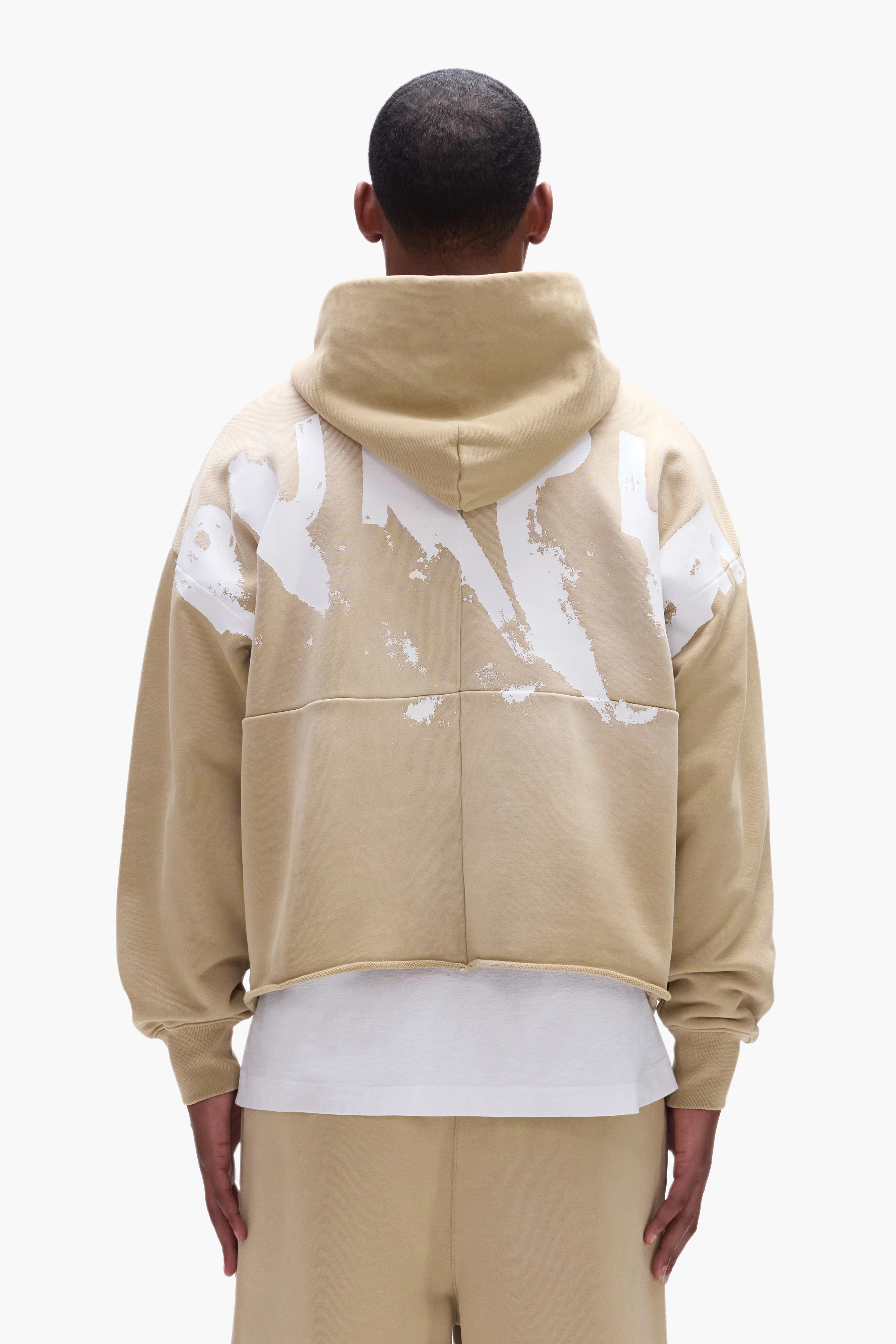 Painted Wordmark Hoodie - Image 3
