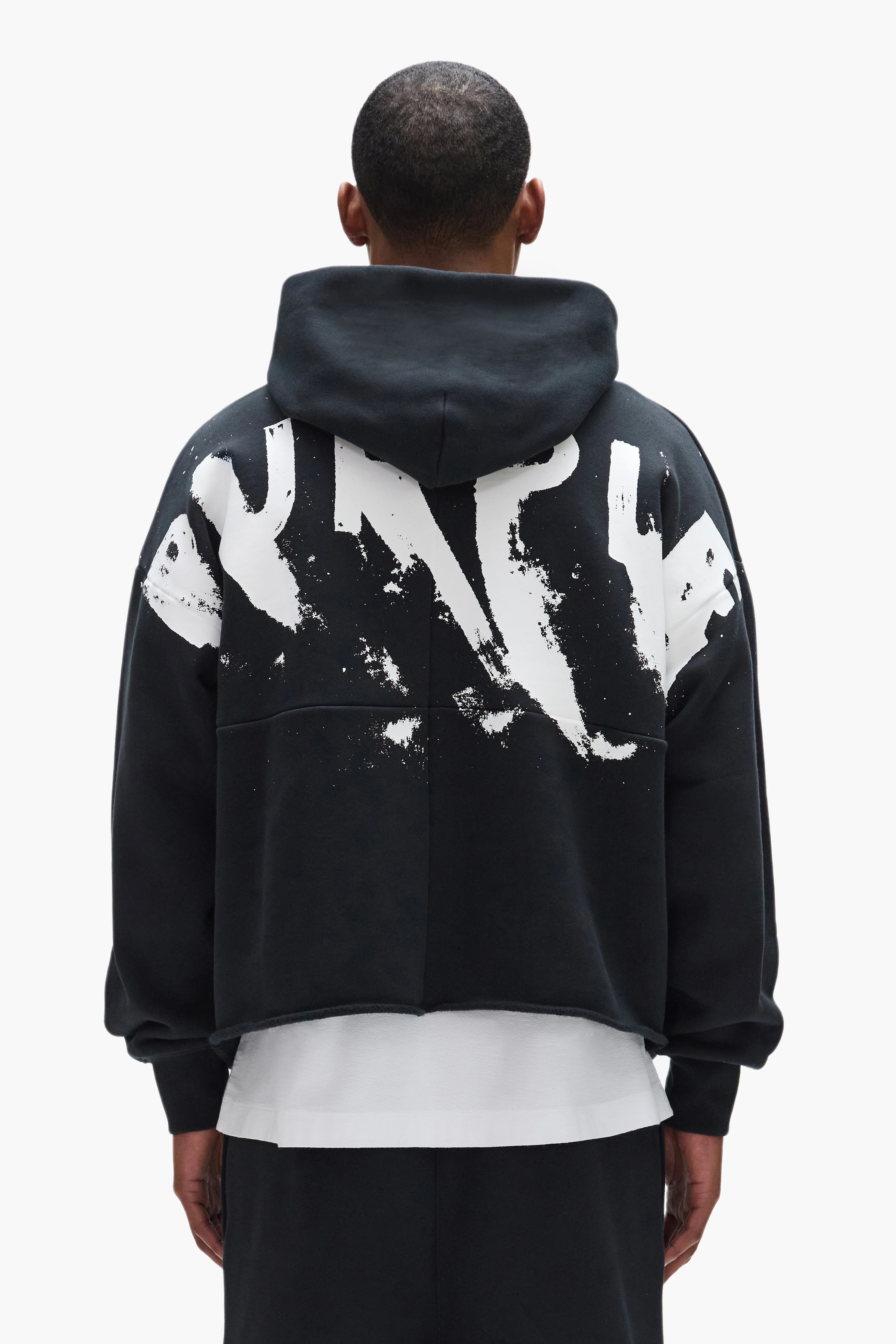 Painted Wordmark Hoodie - Image 3