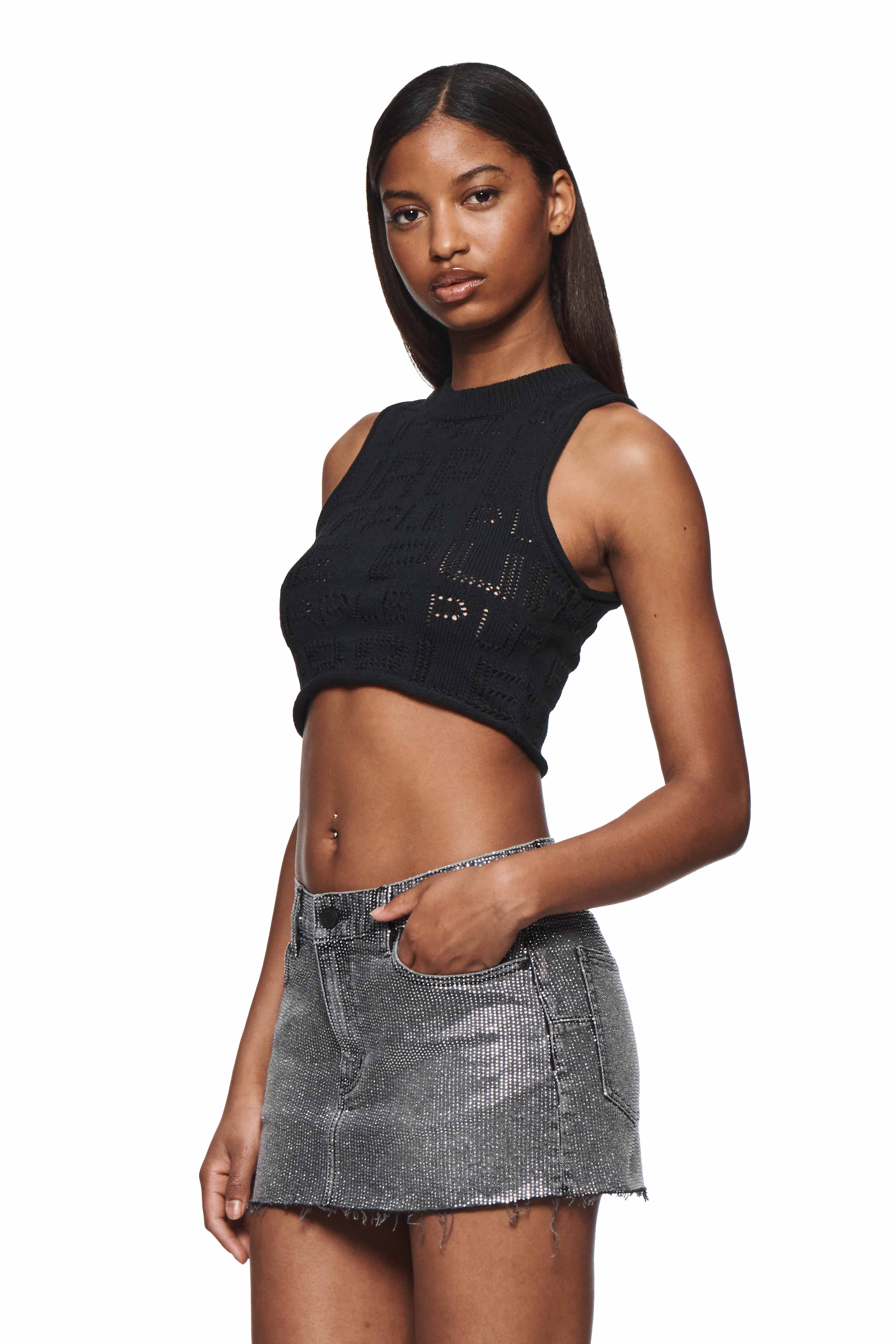 Pointelle Sweater Vest - Image 3