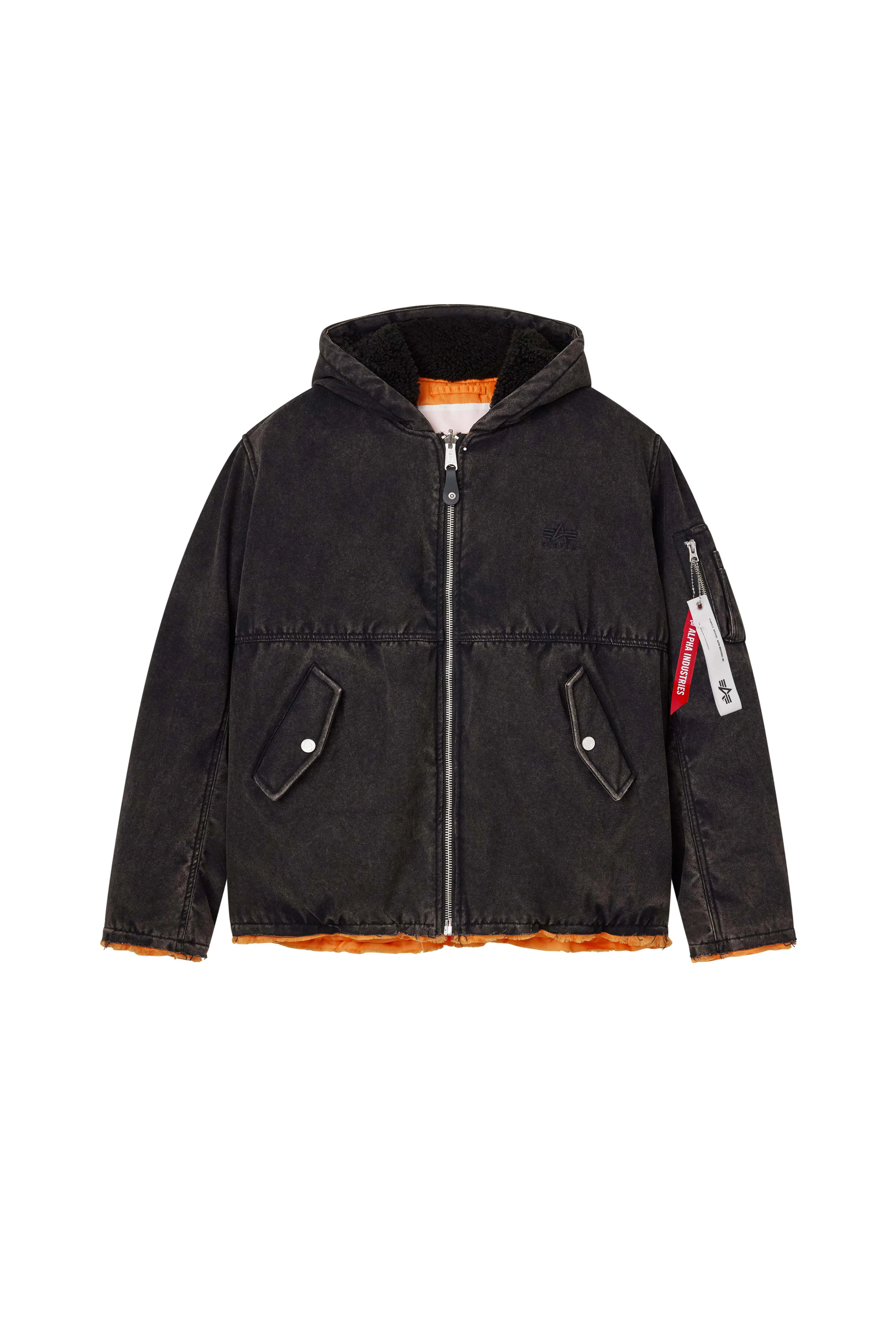 Purple X Alpha Industries Bomber - Image 5