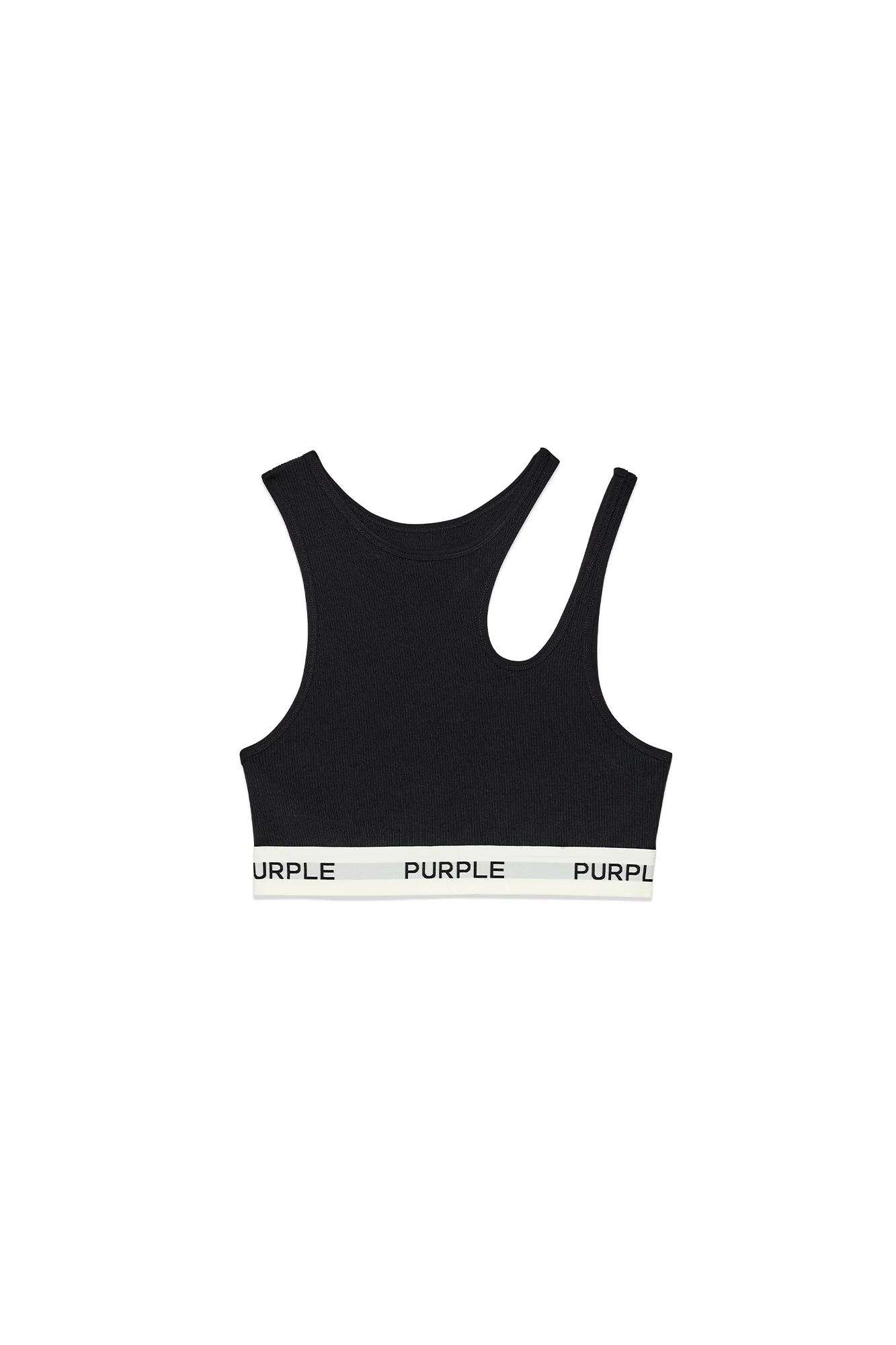 Rib Cut Out Bralette - Image 4
