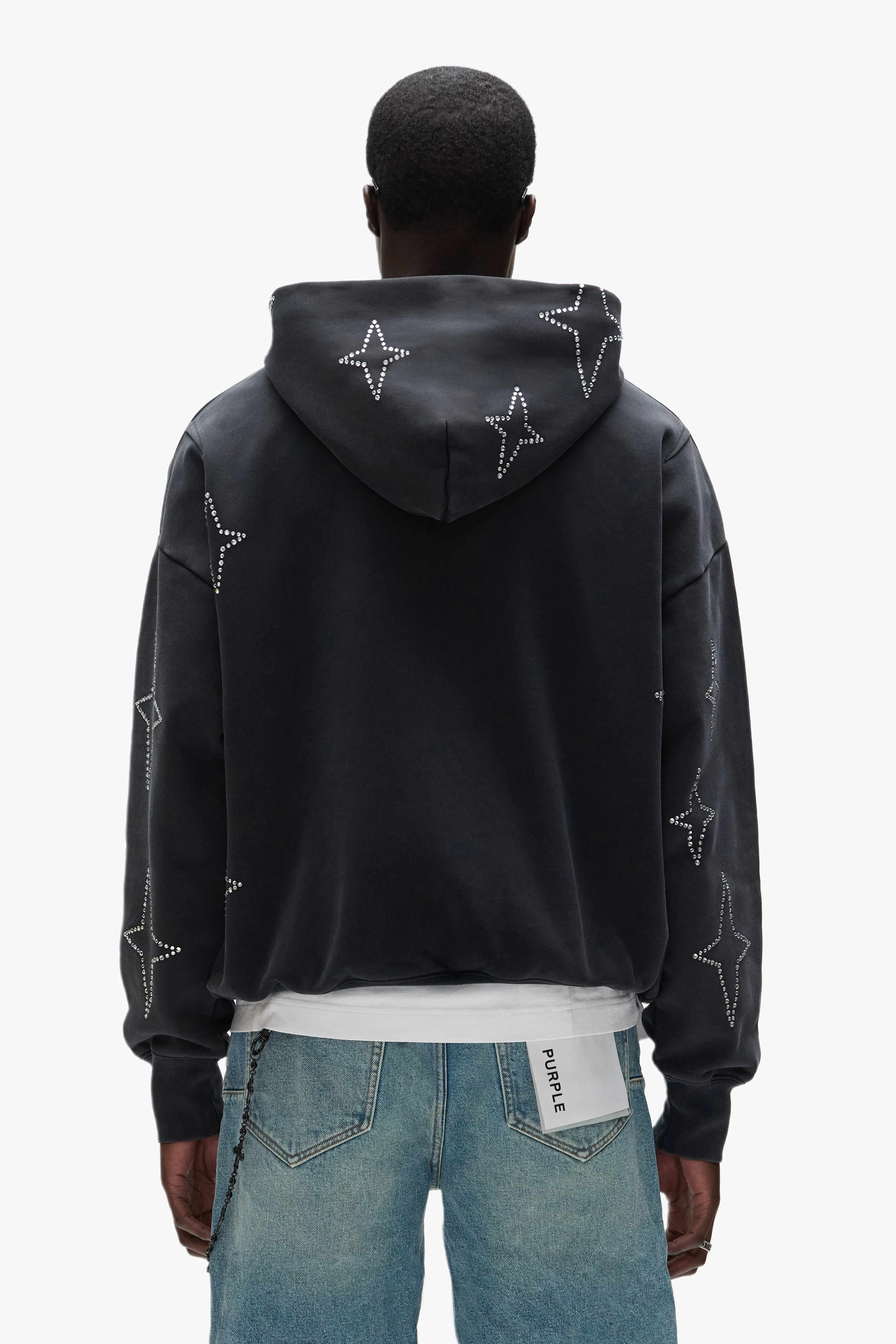 Stacked Crystal Stars Hoodie - Image 3